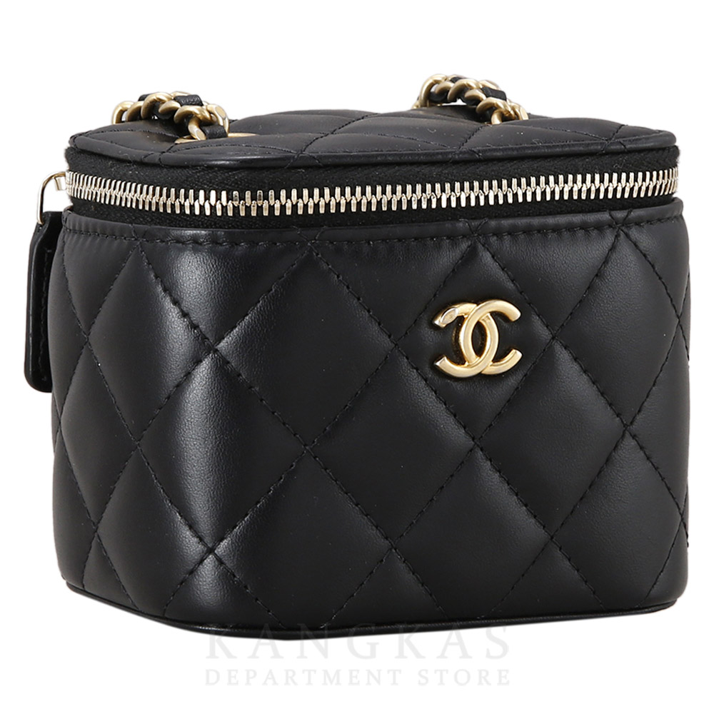 CHANEL(USED)샤넬 AP1447 골든볼 정사각 베니티 체인백