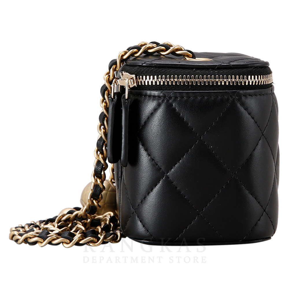 CHANEL(USED)샤넬 AP1447 골든볼 정사각 베니티 체인백
