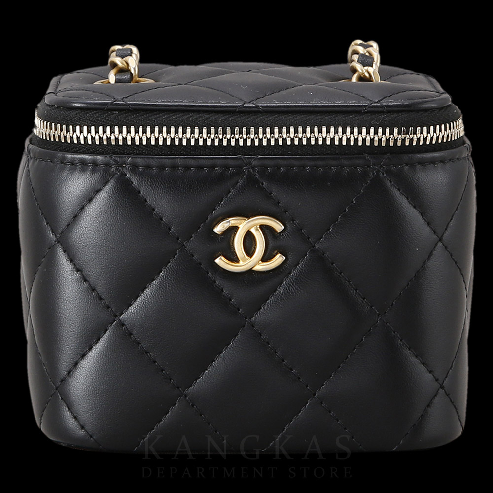 CHANEL(USED)샤넬 AP1447 골든볼 정사각 베니티 체인백