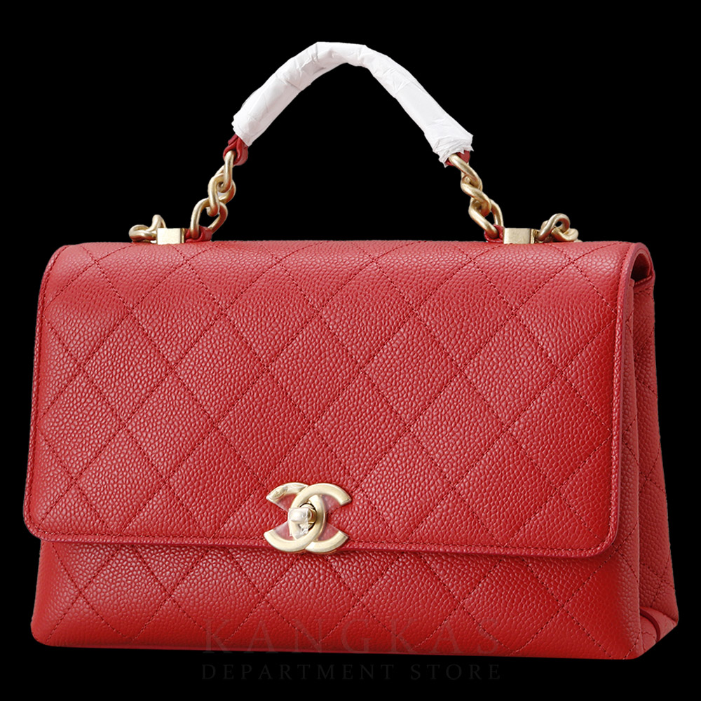 CHANEL(USED)샤넬 시즌 탑핸들 체인백