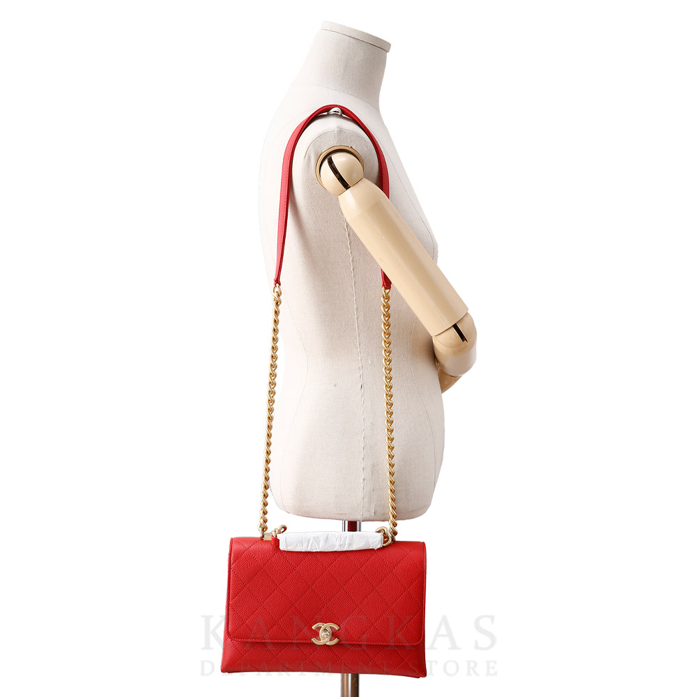 CHANEL(USED)샤넬 시즌 탑핸들 체인백