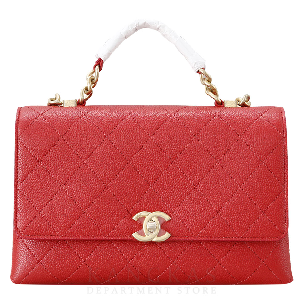 CHANEL(USED)샤넬 시즌 탑핸들 체인백