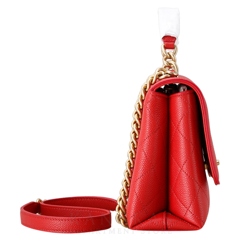 CHANEL(USED)샤넬 시즌 탑핸들 체인백