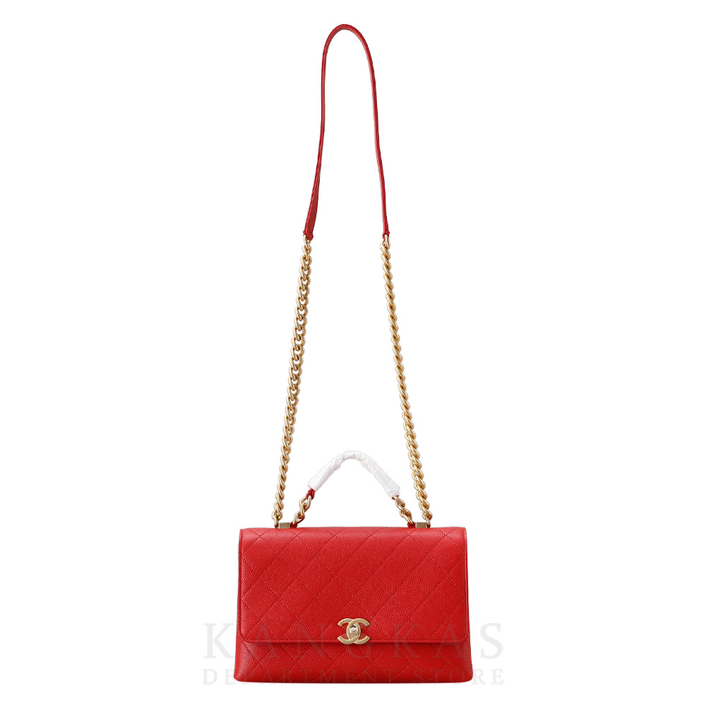CHANEL(USED)샤넬 시즌 탑핸들 체인백