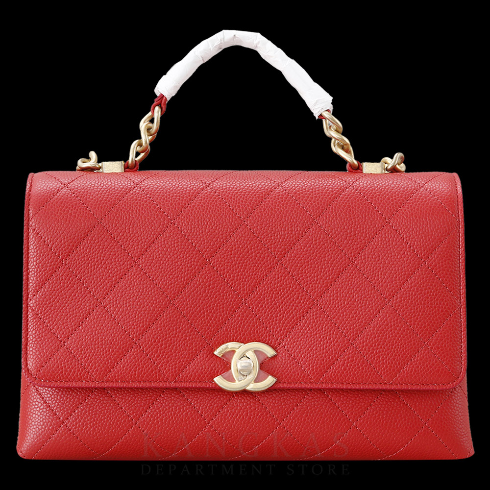 CHANEL(USED)샤넬 시즌 탑핸들 체인백