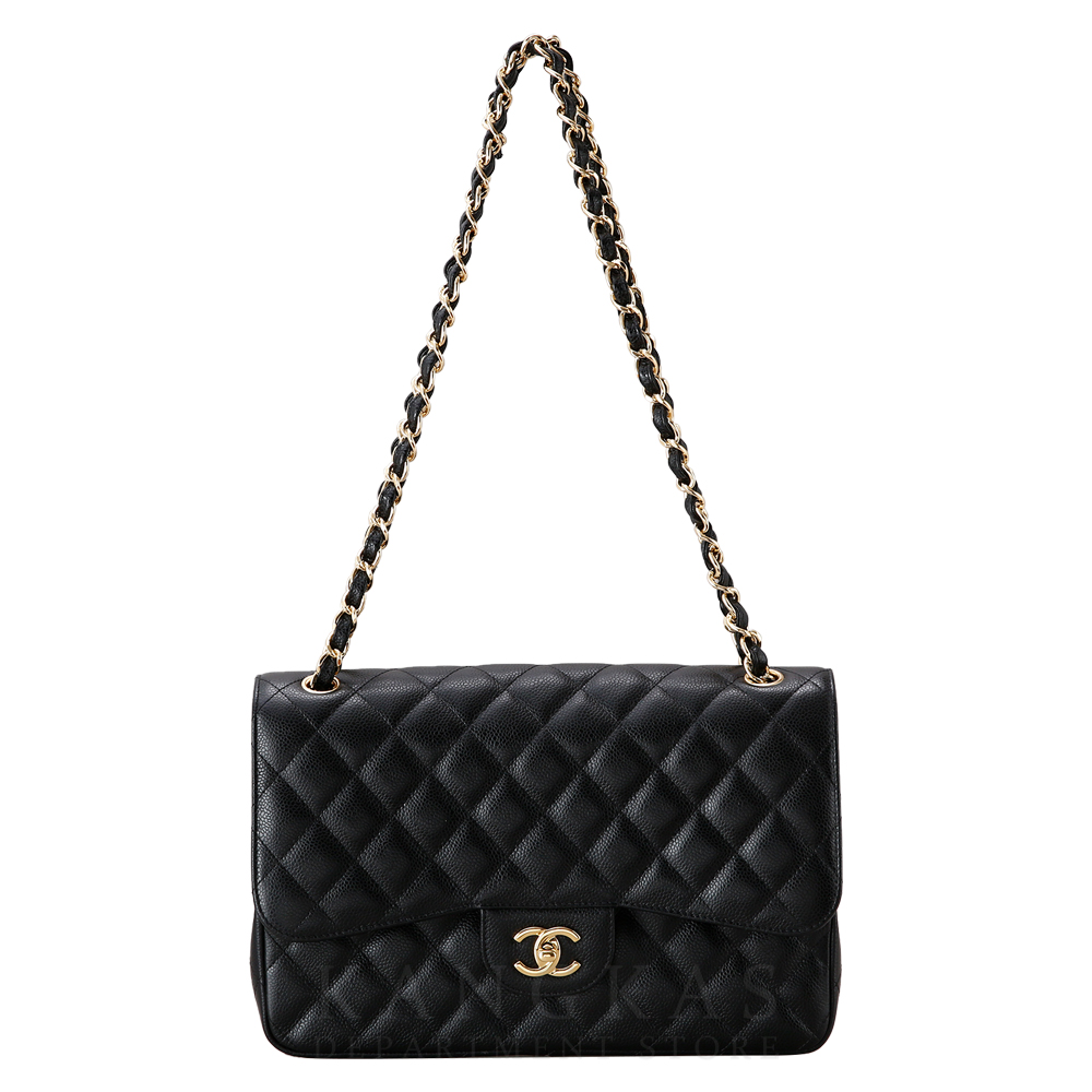 CHANEL(USED)샤넬 캐비어 클래식 라지 플랩백