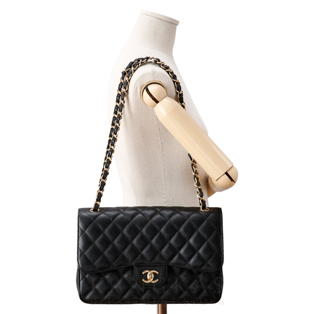 CHANEL(USED)샤넬 캐비어 클래식 라지 플랩백
