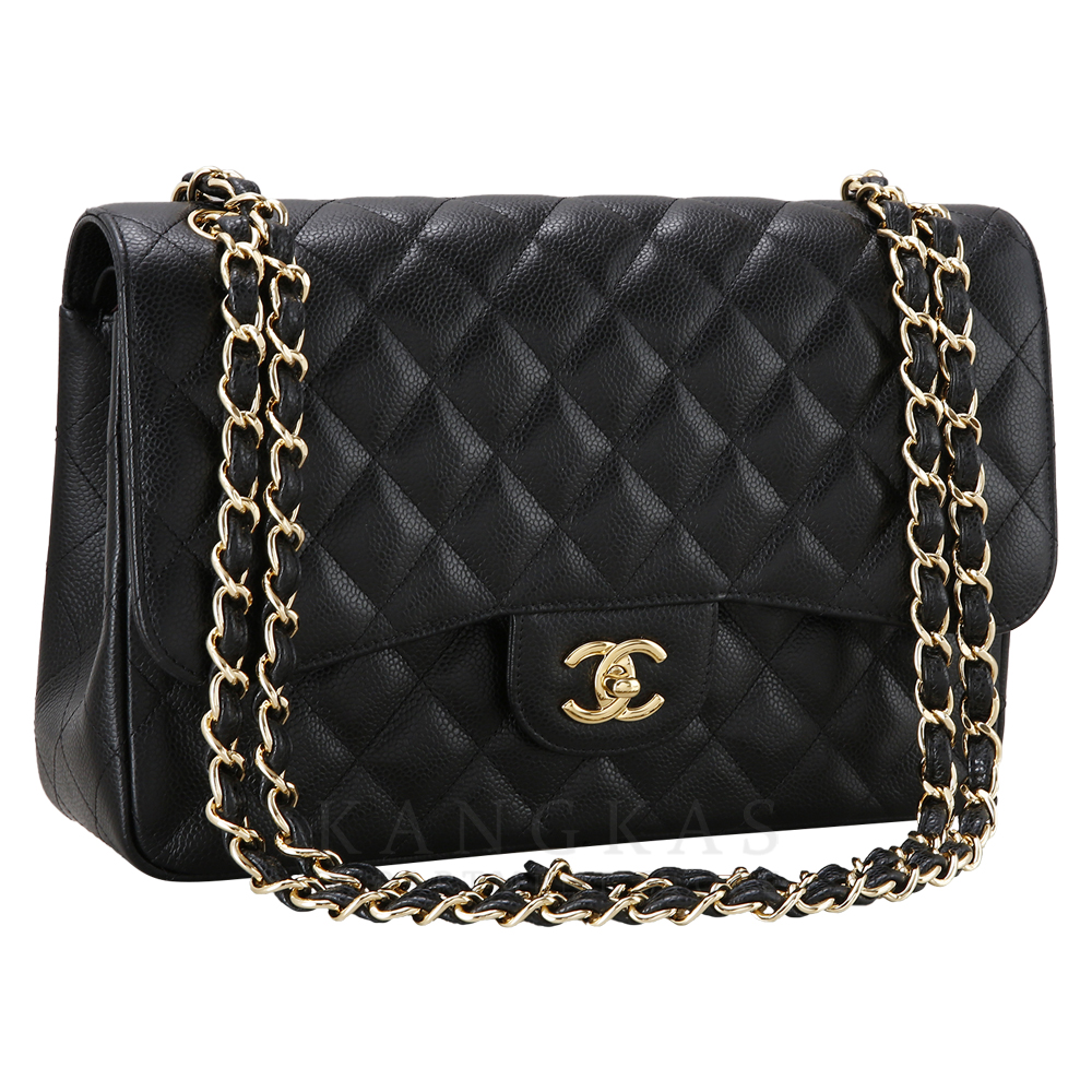 CHANEL(USED)샤넬 캐비어 클래식 라지 플랩백
