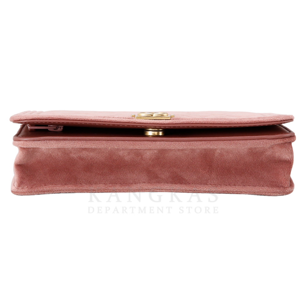 CHANEL(USED)샤넬 시즌 벨벳 보이샤넬 WOC