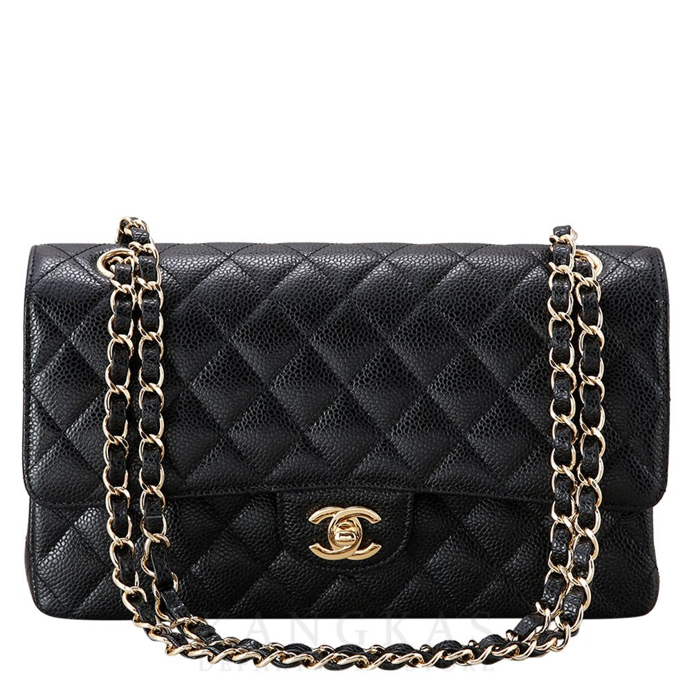 CHANEL(USED)샤넬 캐비어 클래식 미듐 플랩백