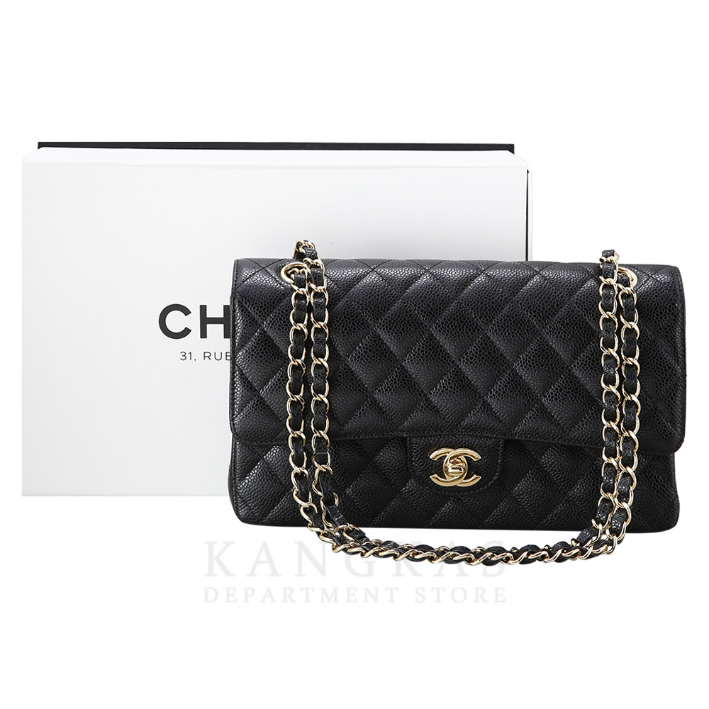 CHANEL(USED)샤넬 캐비어 클래식 미듐 플랩백