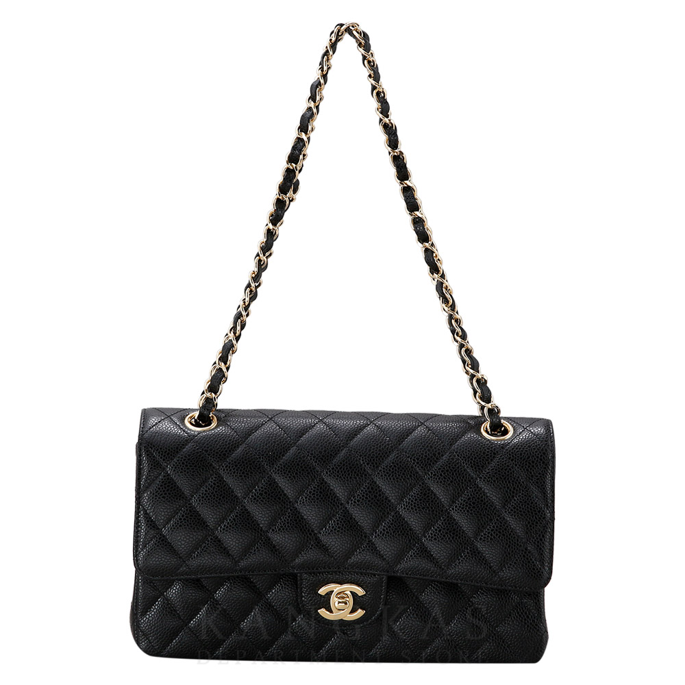 CHANEL(USED)샤넬 캐비어 클래식 미듐 플랩백