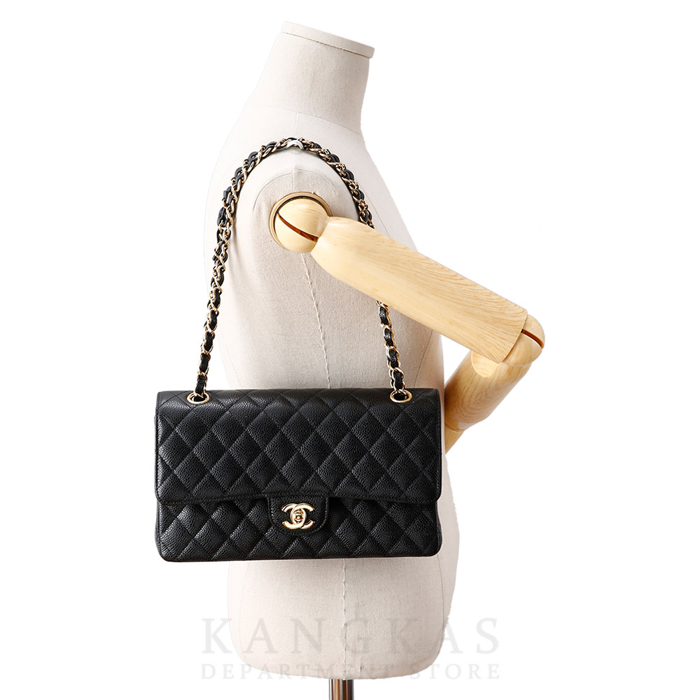 CHANEL(USED)샤넬 캐비어 클래식 미듐 플랩백