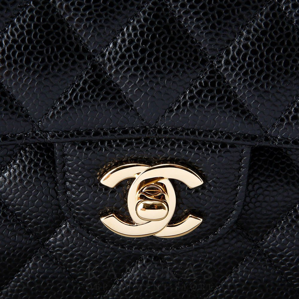 CHANEL(USED)샤넬 캐비어 클래식 미듐 플랩백