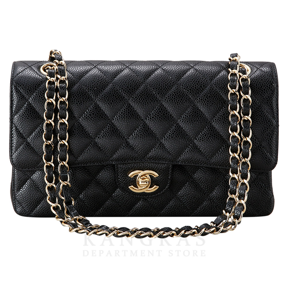 CHANEL(USED)샤넬 캐비어 클래식 미듐 플랩백