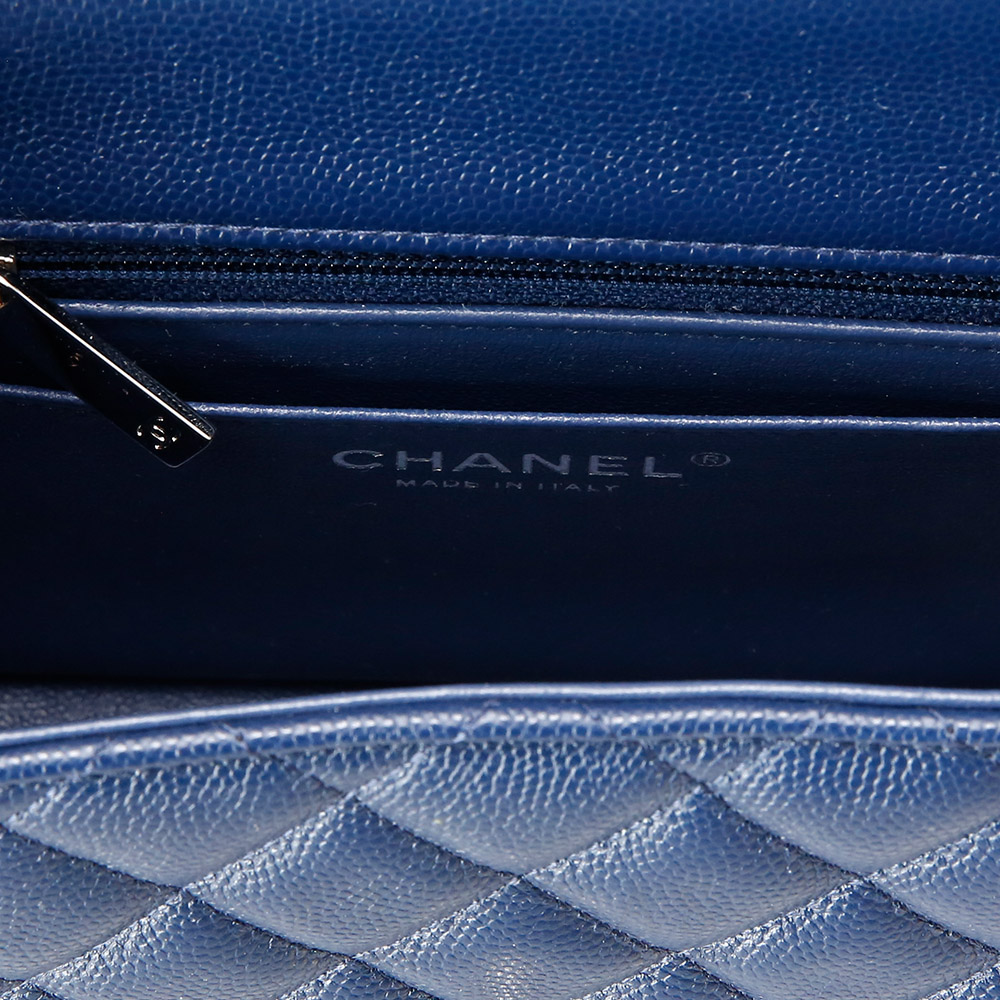 CHANEL(USED)샤넬 클래식 캐비어 쁘띠삭