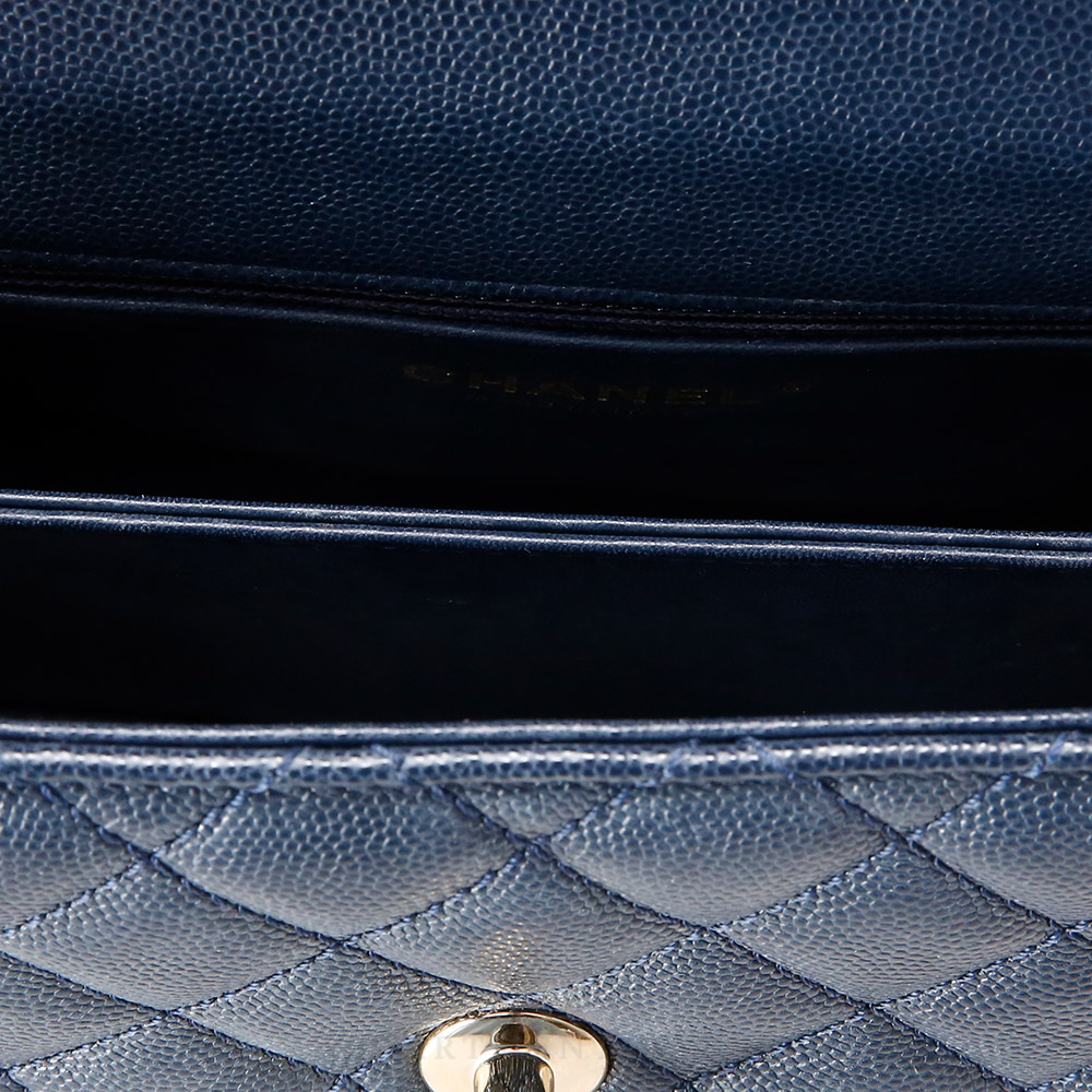 CHANEL(USED)샤넬 A92990 캐비어 코코핸들 스몰