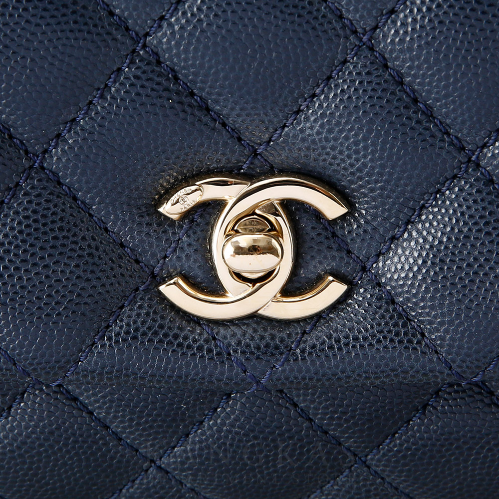 CHANEL(USED)샤넬 A92990 캐비어 코코핸들 스몰