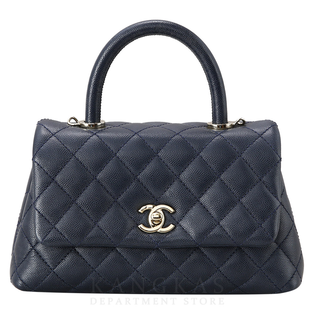 CHANEL(USED)샤넬 A92990 캐비어 코코핸들 스몰