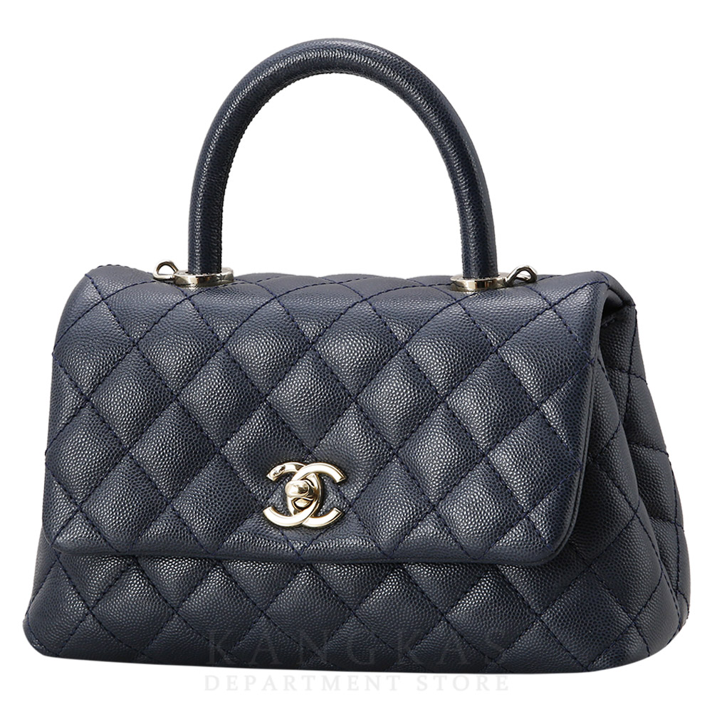 CHANEL(USED)샤넬 A92990 캐비어 코코핸들 스몰