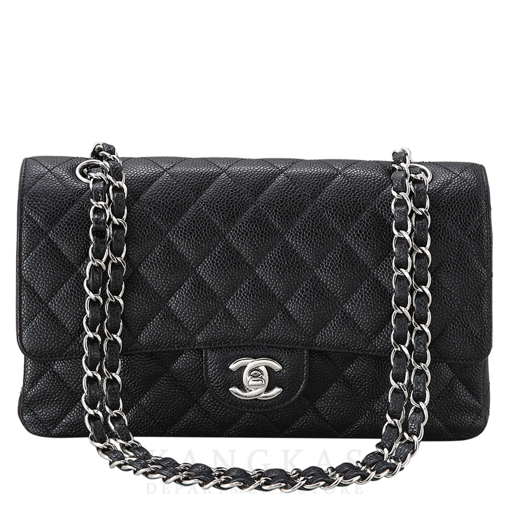 CHANEL(USED)샤넬 클래식 캐비어 미듐