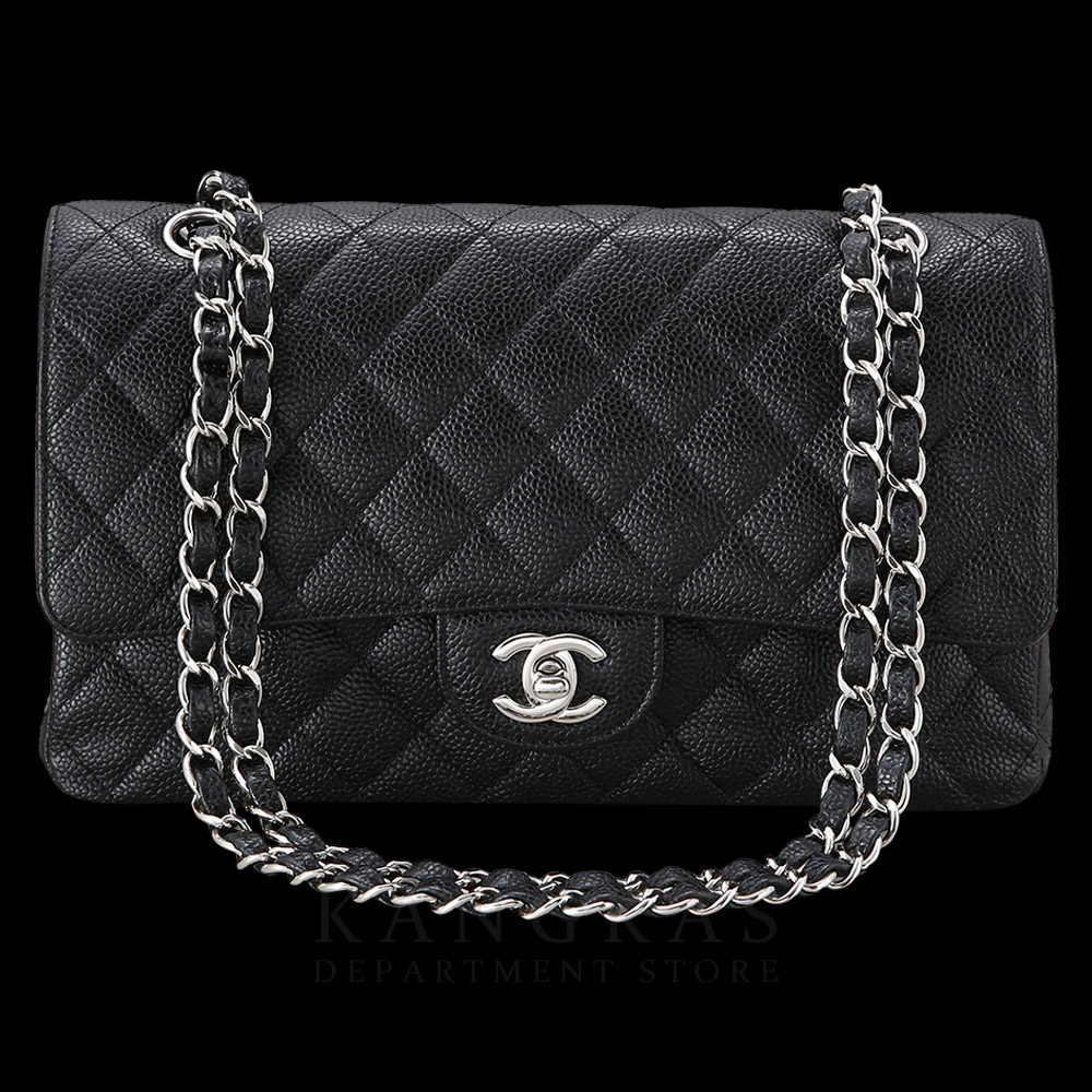 CHANEL(USED)샤넬 클래식 캐비어 미듐