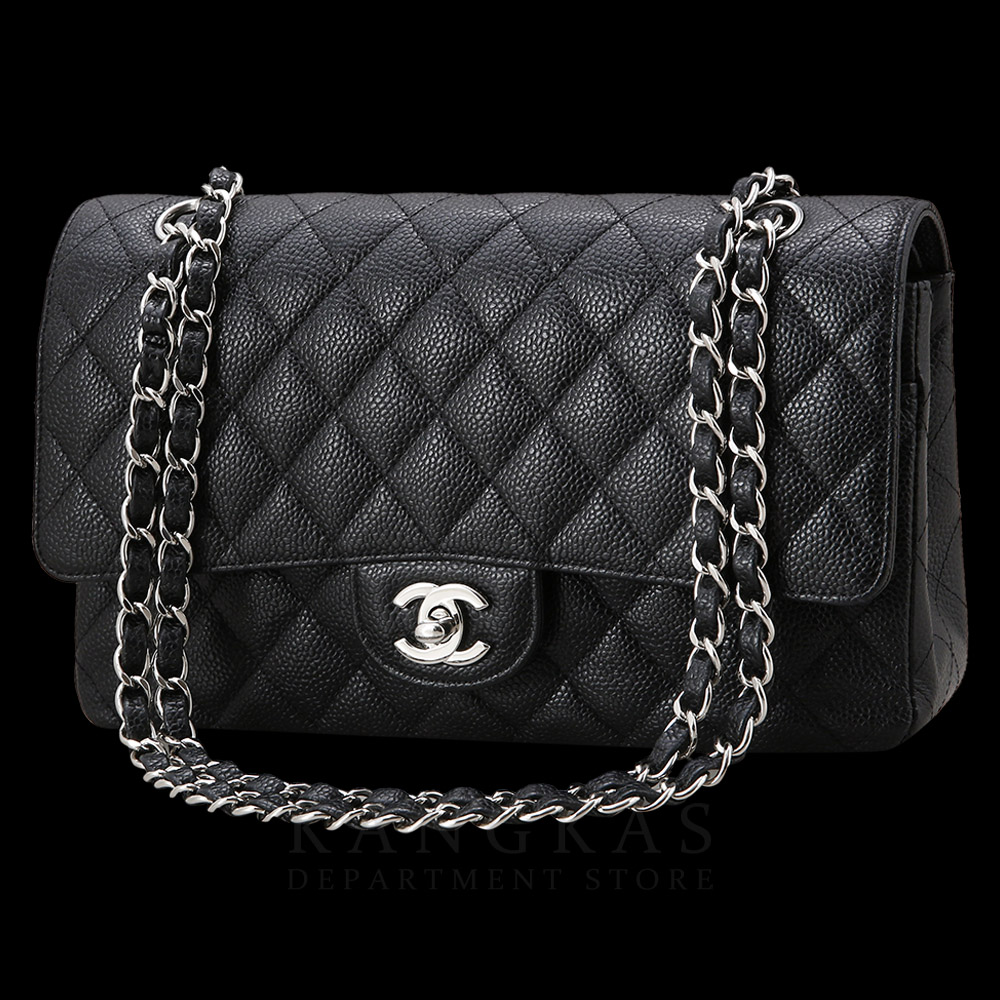 CHANEL(USED)샤넬 클래식 캐비어 미듐