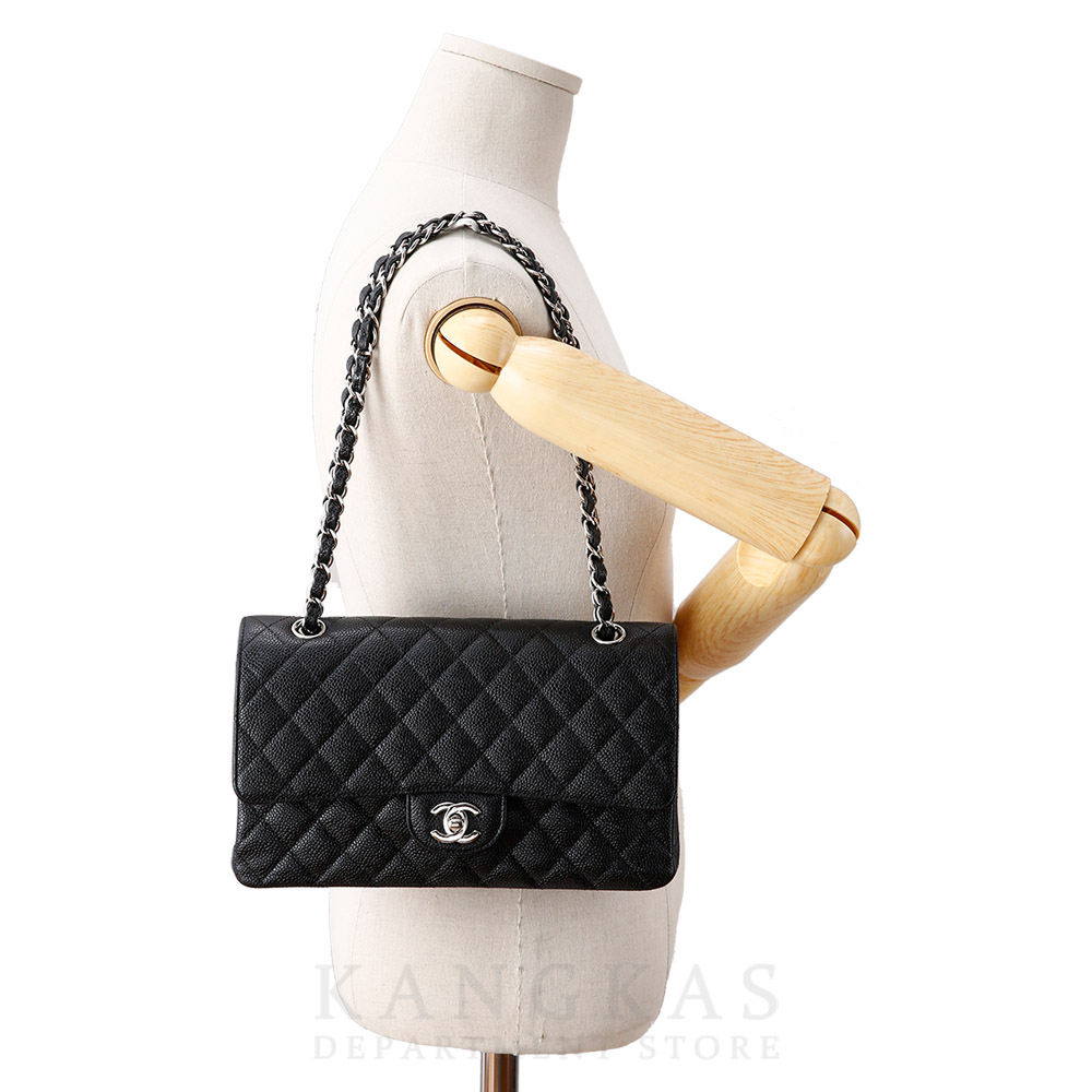 CHANEL(USED)샤넬 클래식 캐비어 미듐
