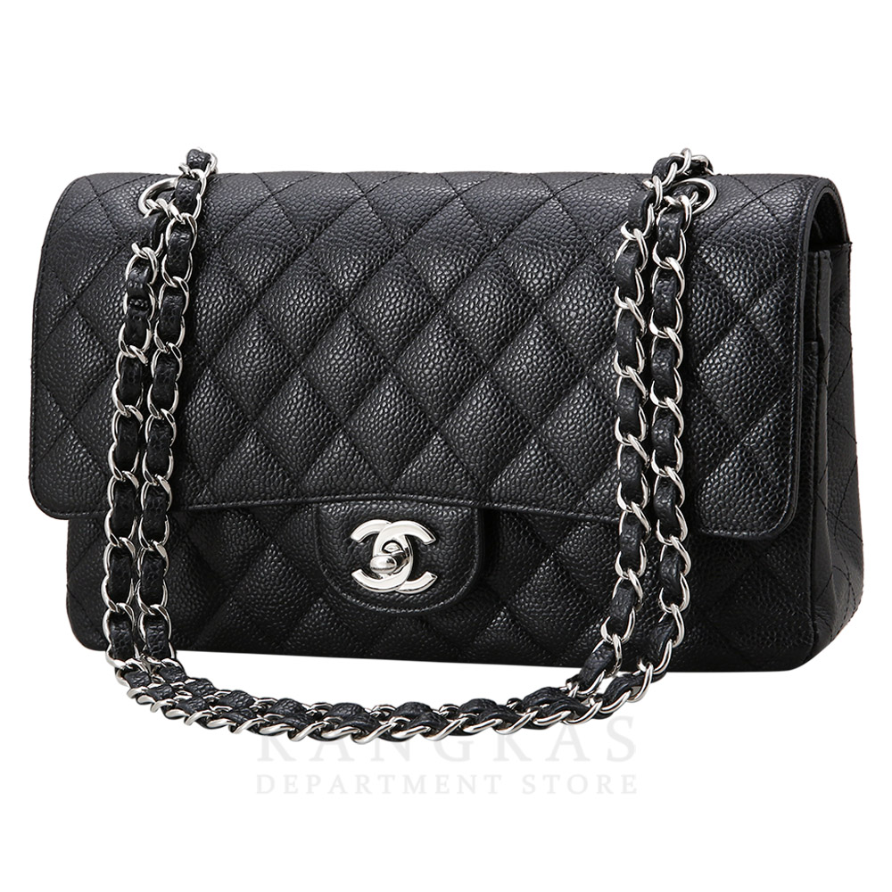 CHANEL(USED)샤넬 클래식 캐비어 미듐