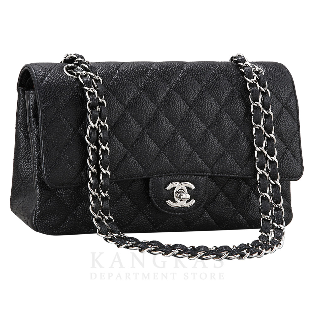 CHANEL(USED)샤넬 클래식 캐비어 미듐