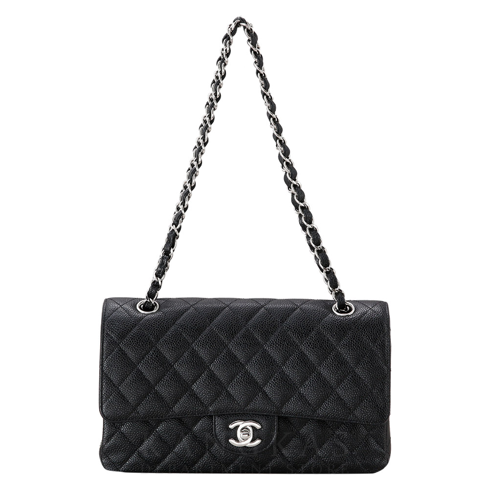CHANEL(USED)샤넬 클래식 캐비어 미듐