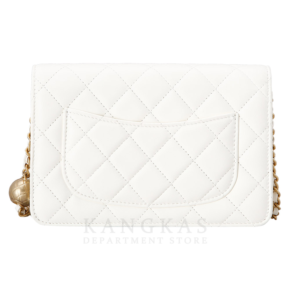 CHANEL(USED)샤넬 AP1450 램스킨 골든볼 WOC