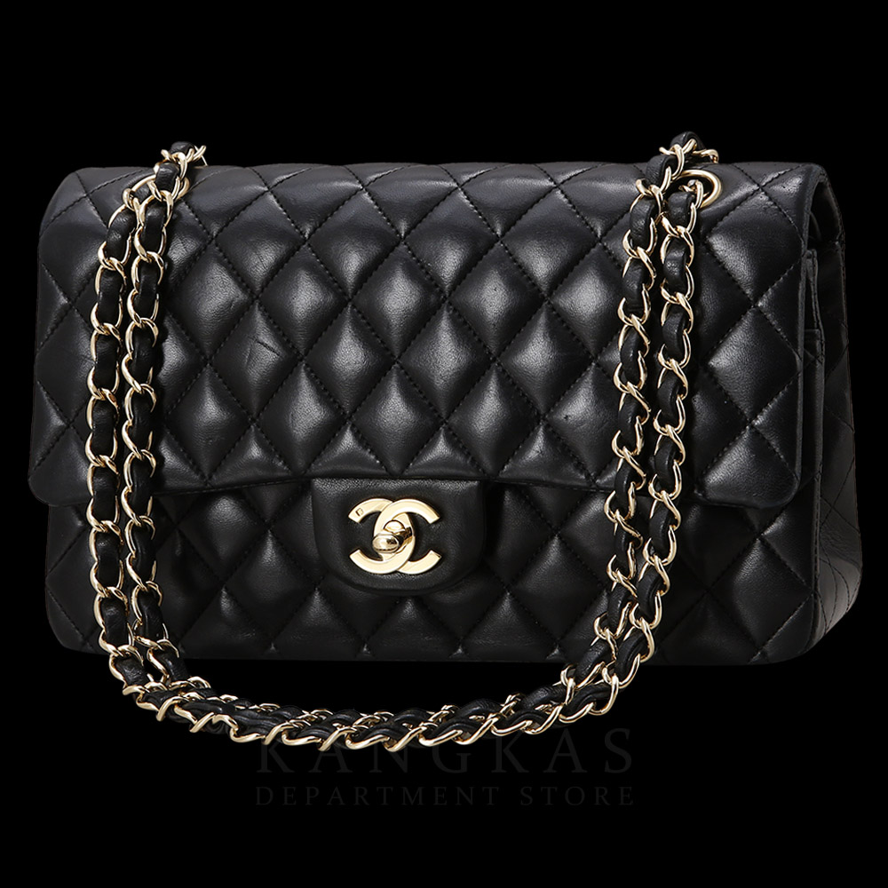 CHANEL(USED)샤넬 램스킨 클래식 미듐