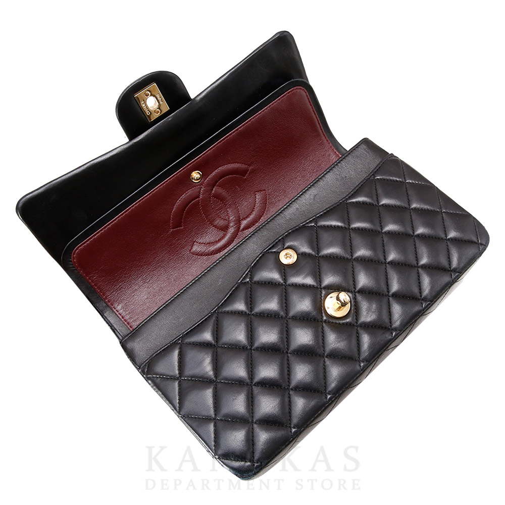 CHANEL(USED)샤넬 램스킨 클래식 미듐