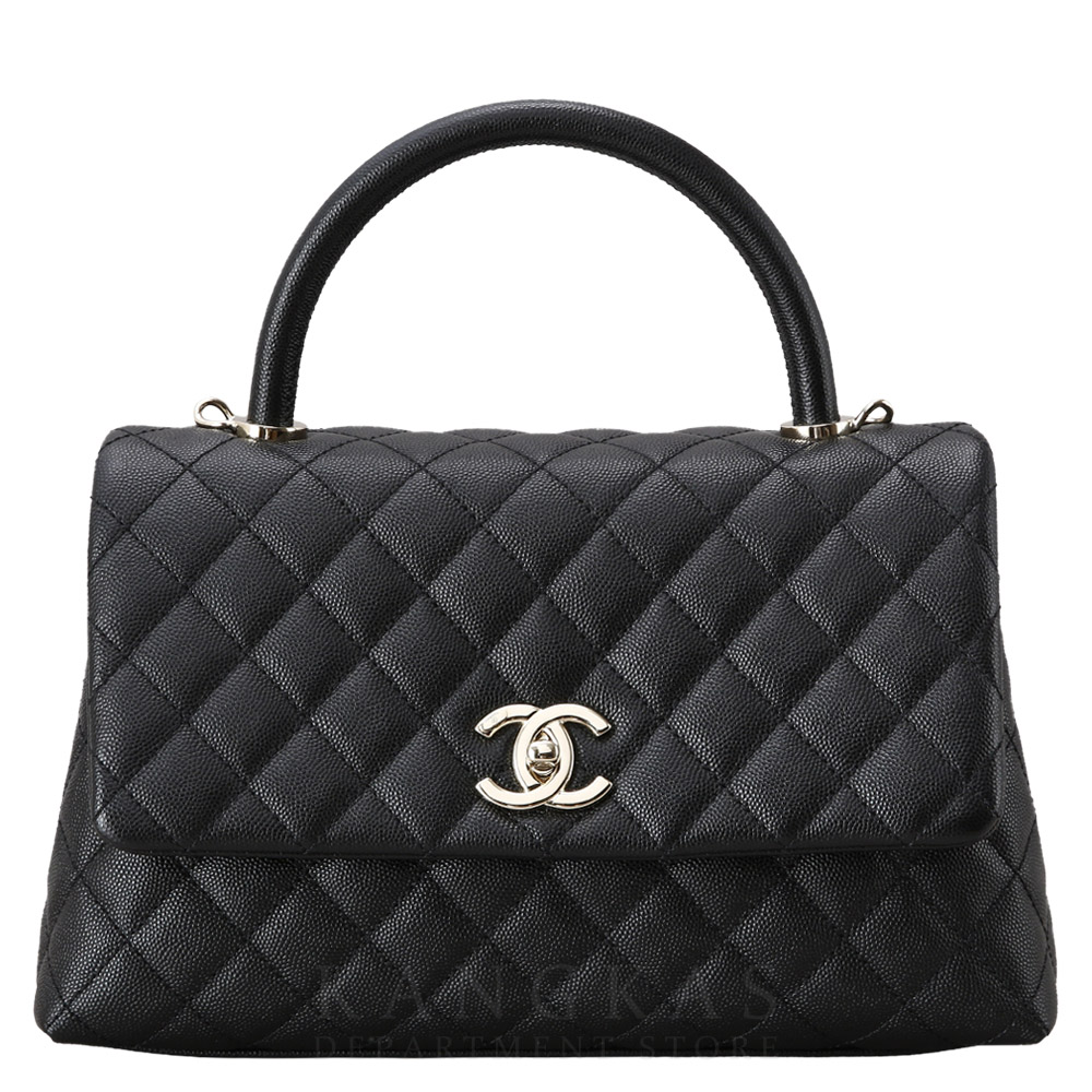 CHANEL(USED)샤넬 캐비어 코코핸들 미듐