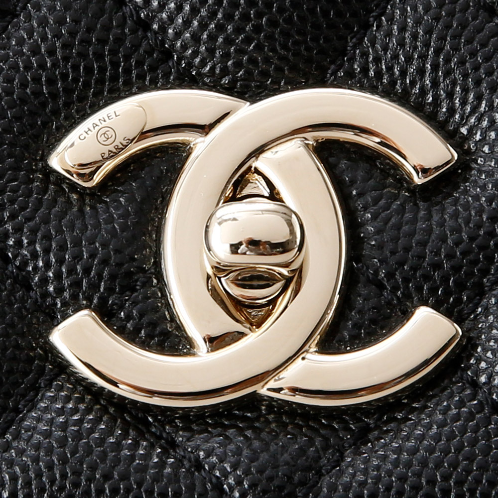CHANEL(USED)샤넬 캐비어 코코핸들 미듐