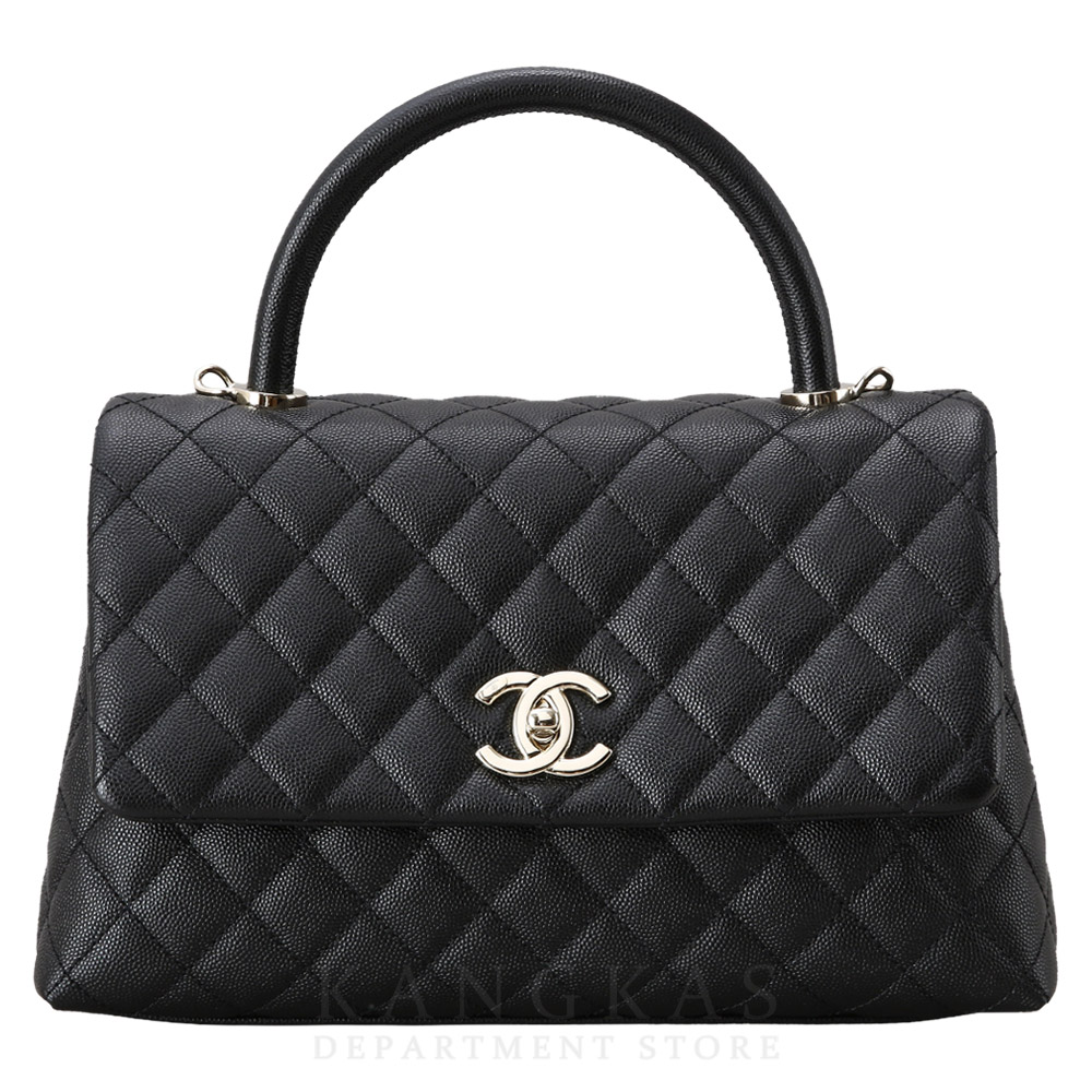 CHANEL(USED)샤넬 캐비어 코코핸들 미듐