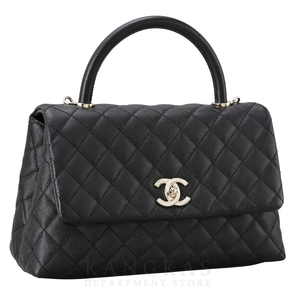 CHANEL(USED)샤넬 캐비어 코코핸들 미듐