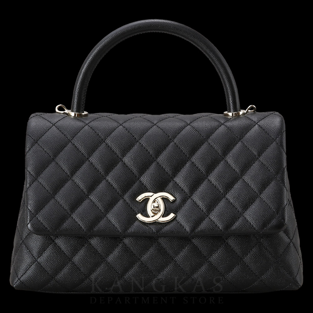 CHANEL(USED)샤넬 캐비어 코코핸들 미듐