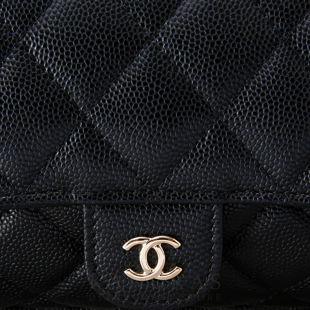 CHANEL(USED)샤넬 캐비어 폴더블 토트백