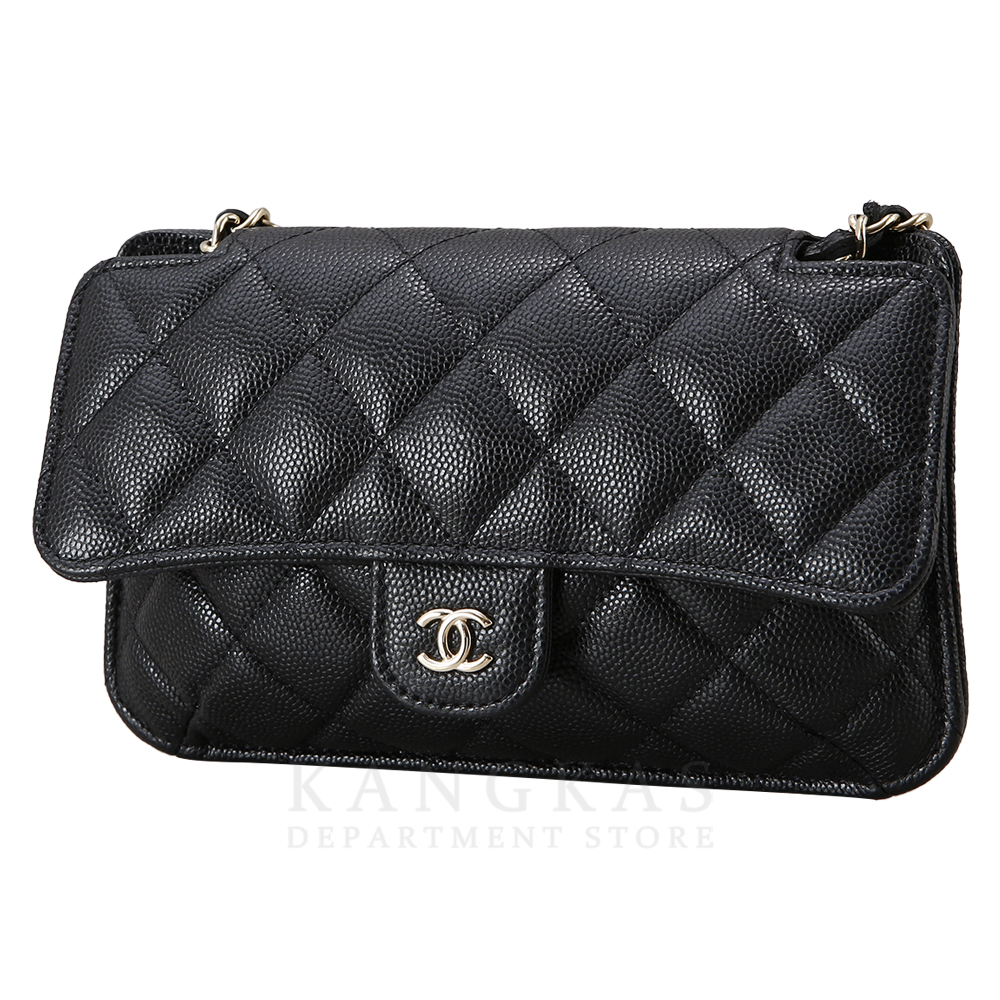 CHANEL(USED)샤넬 캐비어 폴더블 토트백