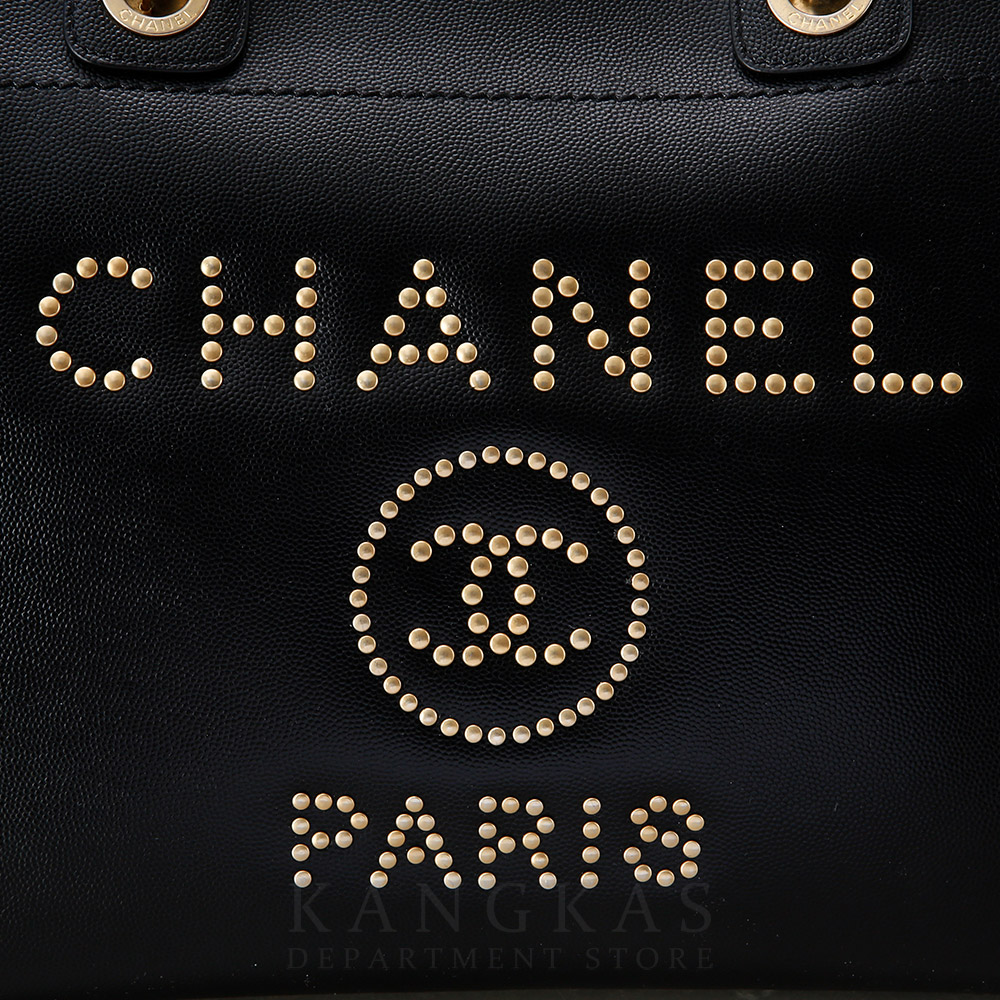 CHANEL(USED)샤넬 레더 도빌백