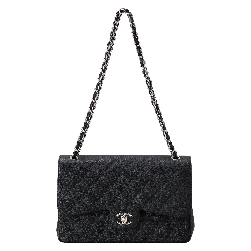 CHANEL(USED)샤넬 클래식 캐비어 점보