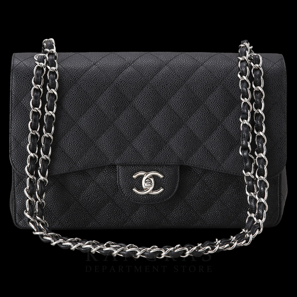 CHANEL(USED)샤넬 클래식 캐비어 점보