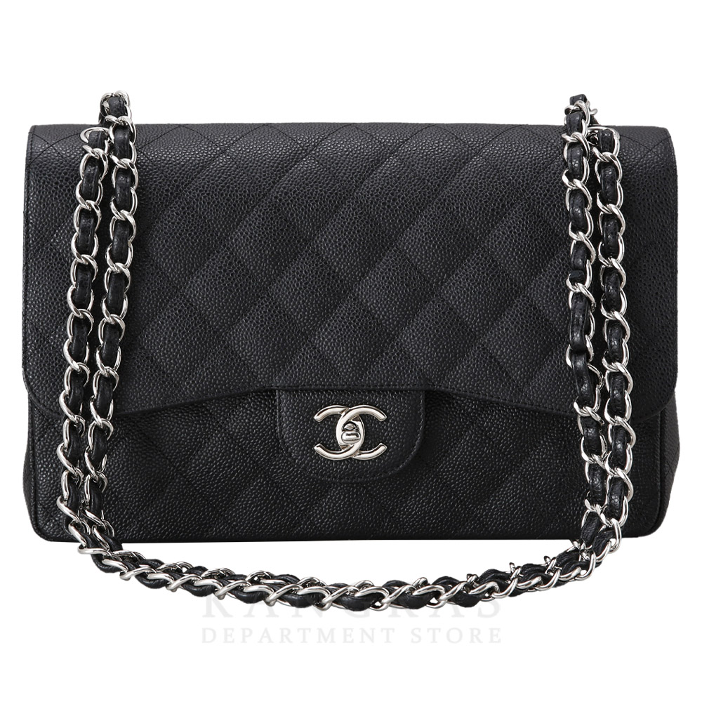 CHANEL(USED)샤넬 클래식 캐비어 점보