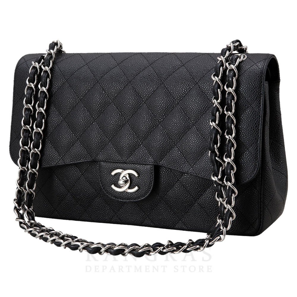 CHANEL(USED)샤넬 클래식 캐비어 점보