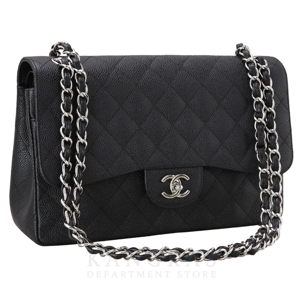 CHANEL(USED)샤넬 클래식 캐비어 점보