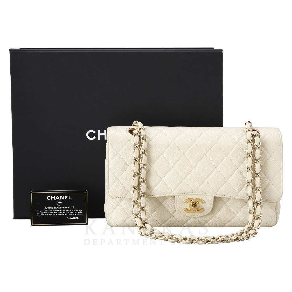 CHANEL(USED)샤넬 클래식 캐비어 미듐