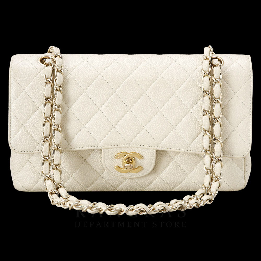 CHANEL(USED)샤넬 클래식 캐비어 미듐