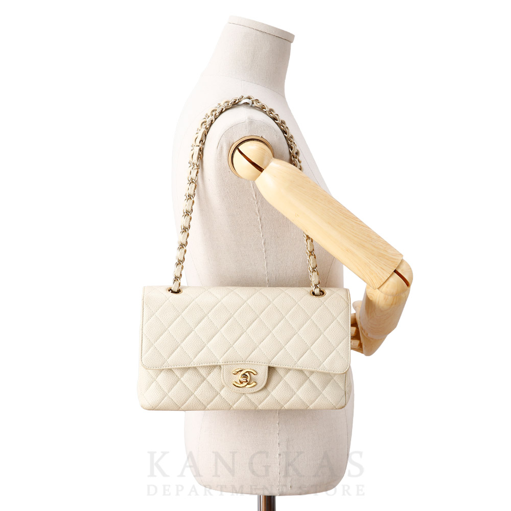 CHANEL(USED)샤넬 클래식 캐비어 미듐